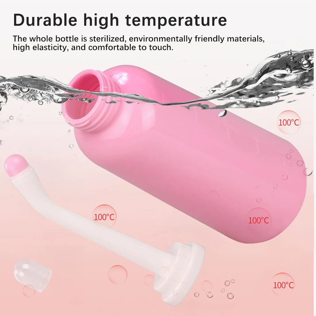 

500ml Portable Travel Hand Held Bidet Sprayer Personal Cleaner Hygiene Bottle Spray Washing Drop Ship 2021 Hot Sale