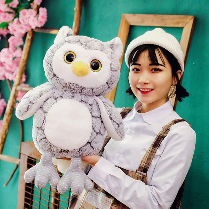 Новая кукла сова набивное животное набивная Подушка подушка Набивная игрушка