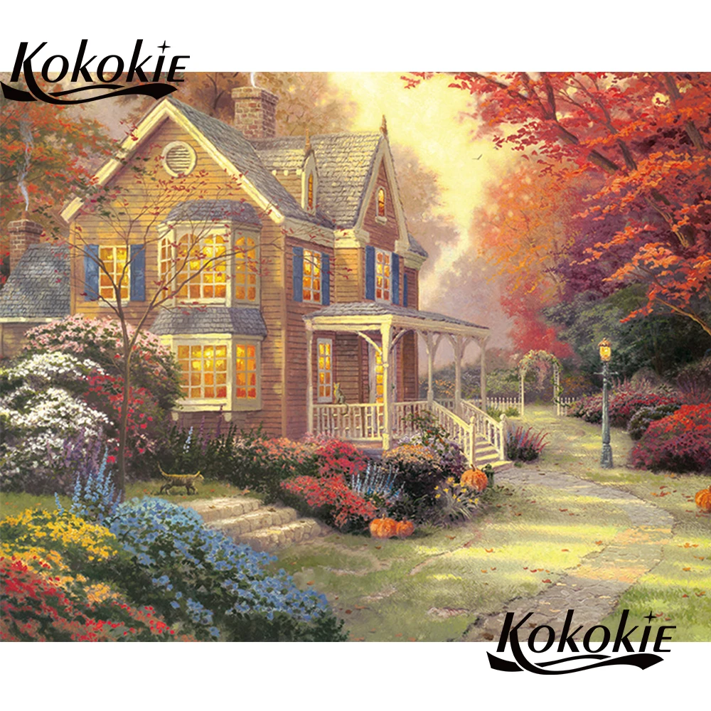 5d алмазная вышивка природа живописная Алмазная мозаика украшение полный