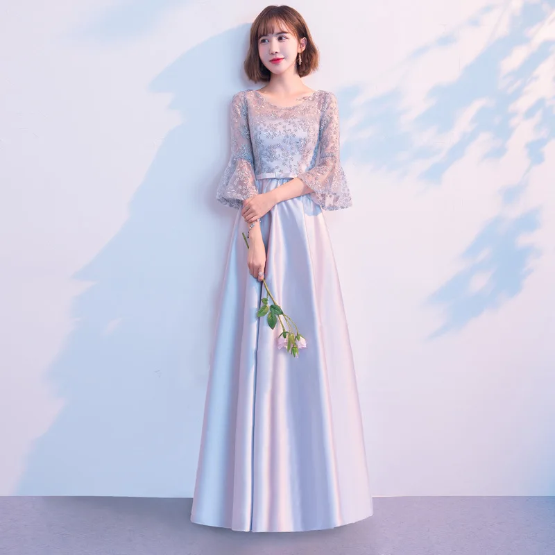 Вечерние Длинные Cheongsam в стиле ретро сексуальное тонкое платье свадебное