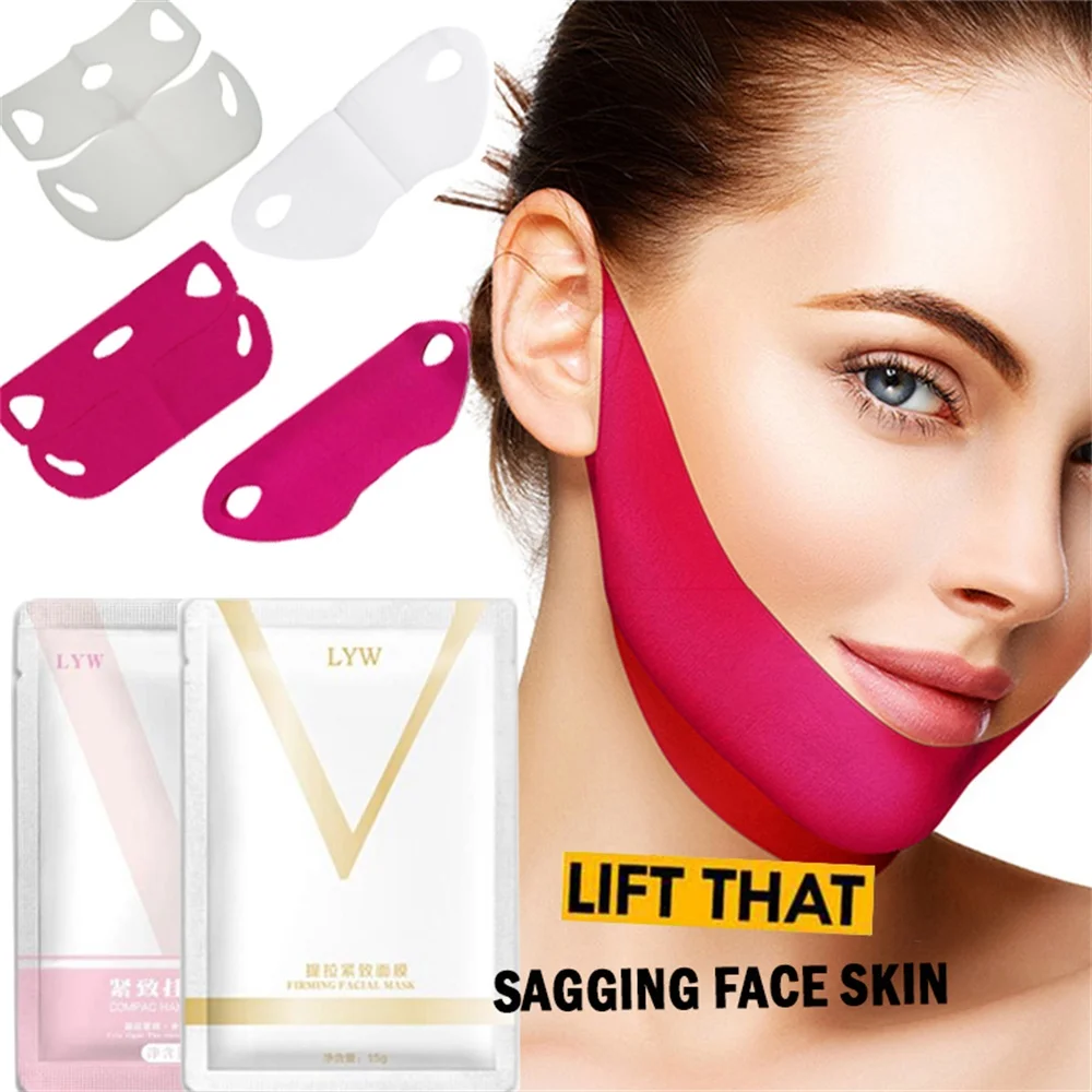 

V Shape Mask Face Firming Mask Chin facial Lifting Mask Wrinkle Massage Shaper V Line Mask Slimming Body Beauty Skin Care Tool