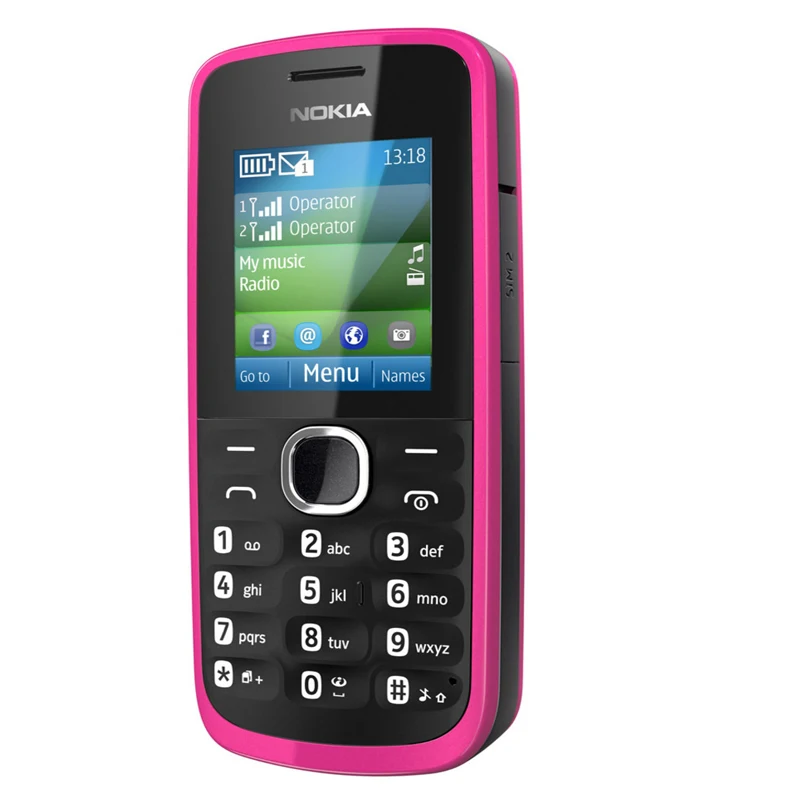 nokia 110 2012 refurbished original 110 fm radio unlocked dual sim card good quality mobile phone one year warranty free global shipping