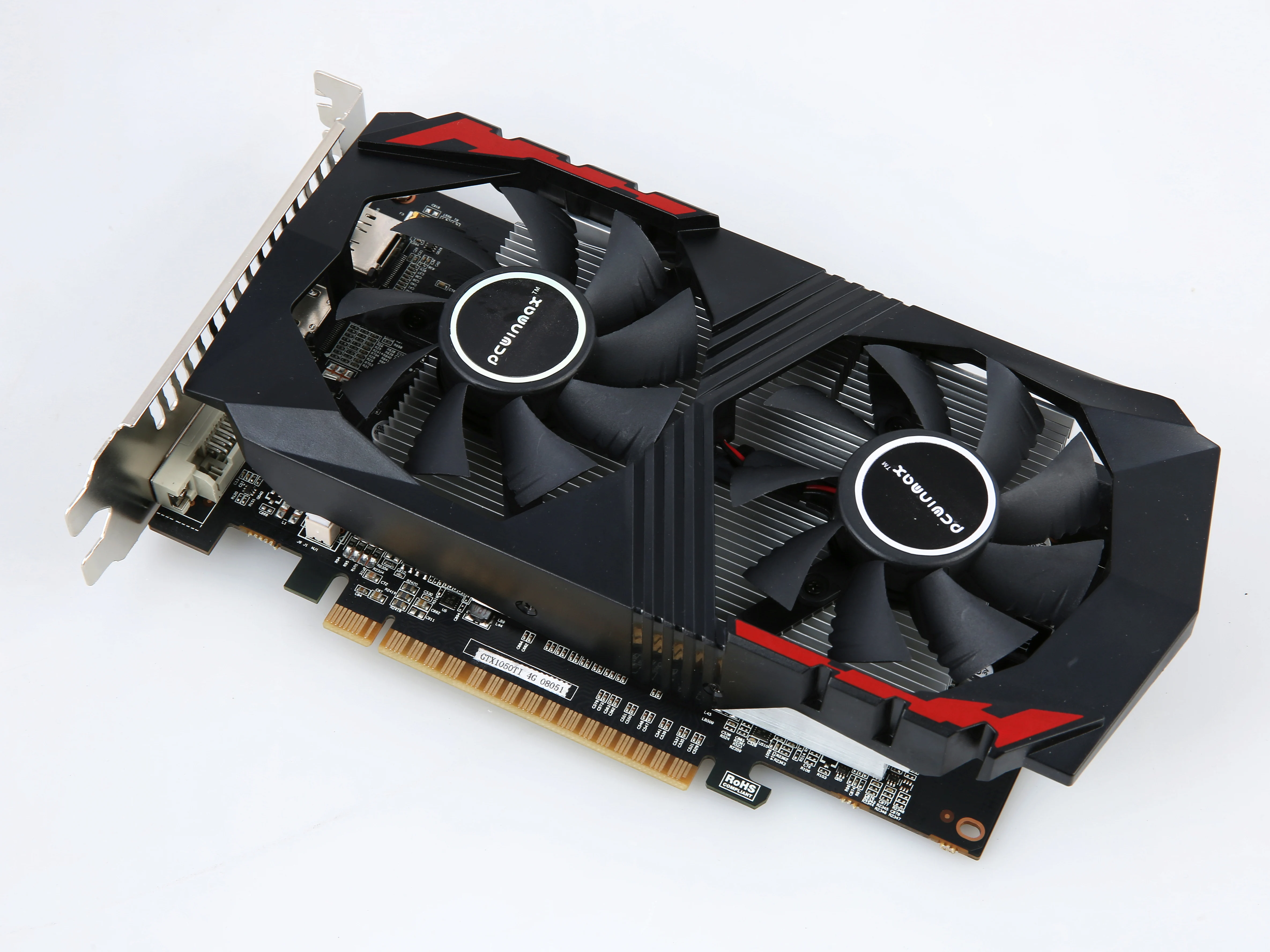 PCWINMAX оригинальная игровая карта GTX 1050Ti 4 Гб D5 128 бит PCI-E видеокарта с DVI DP HDMI-портом.