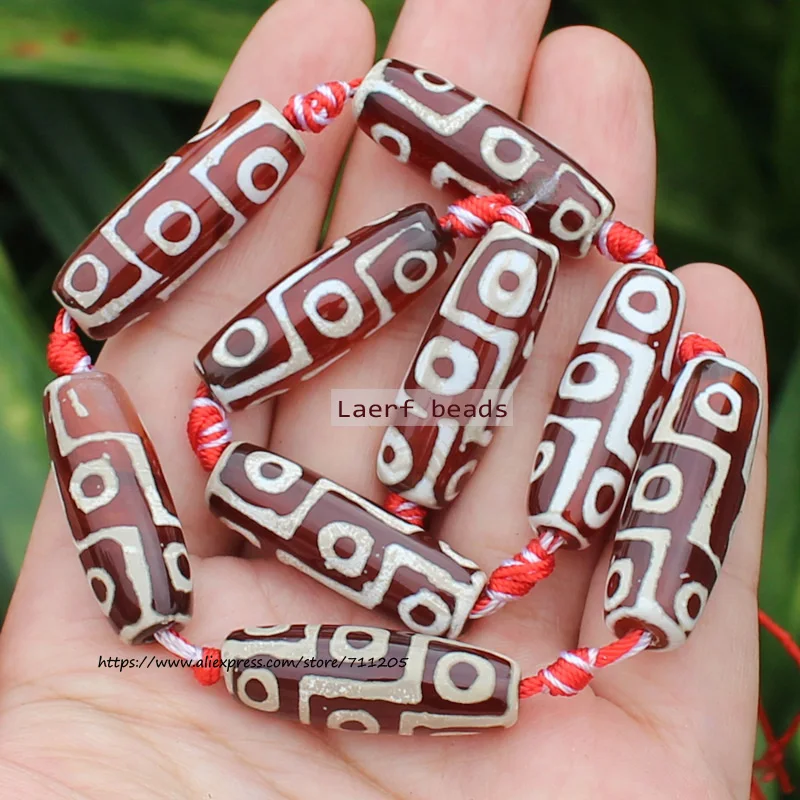 

3pcs, 28-30mm Many Pattern Red Dzi agates beads, Can Pick Different Beads for sell , For DIY Jewelry making !