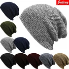 Женская шапка Европейская и американская уличная вязаная шапка Полосатый пуловер шапки мужские и женские осенние и зимние теплые шерстяные шапки