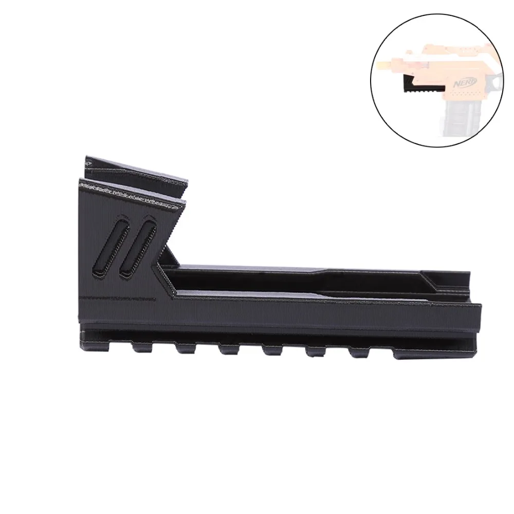 Работник F10555 3D печать закрытые Тип Нижняя обвязка для Nerf Stryfe черный украшения