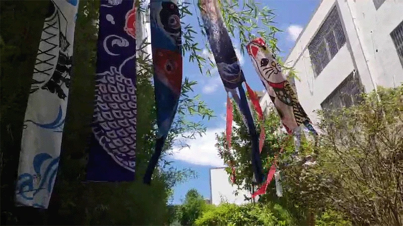 Картинка Рыбки Ветряной Чулок Флаг Красочный Японский Ветроход Карп Мини Коинобори Подарки Ленты для Дома во время Вечеринок