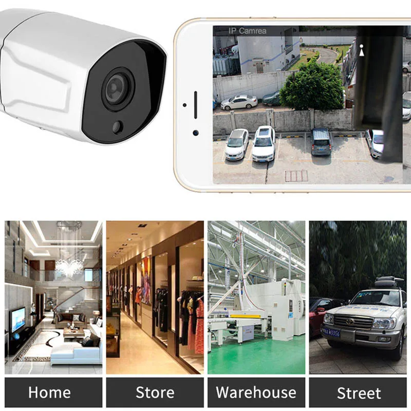 Ip-камера 3MP, WiFi, H.265, уличная камера, водонепроницаемая, металлическая, CCTV, Onvif, ipCam, беспроводная, охранная, камера видеонаблюдения, Yoosee, TF, IR, Cu