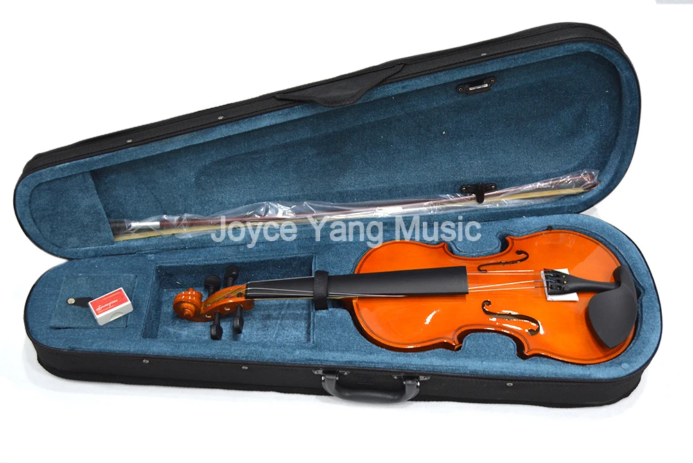 Скрипка 4/4 полный размер деревянная скрипка с Чехол канифоль лук для детей