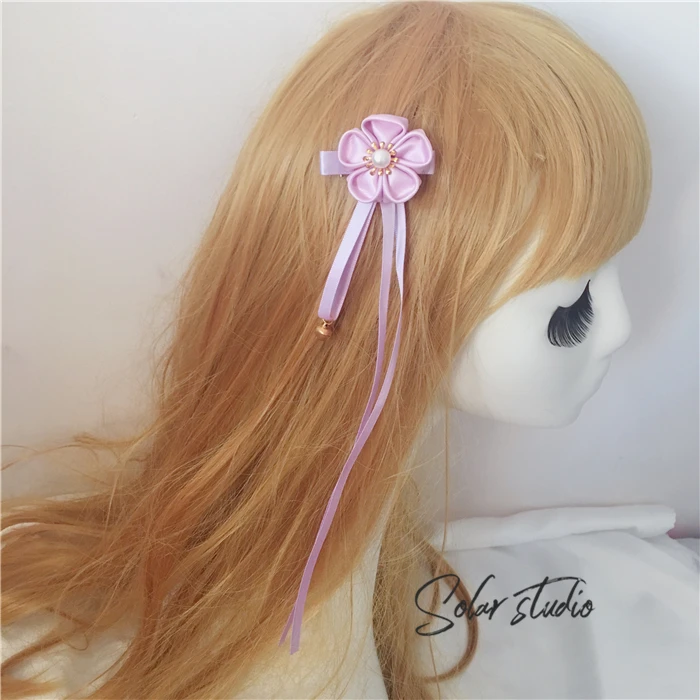 Детский головной убор ручной работы милое кимоно Cheongsam Sakura для девочек заколка