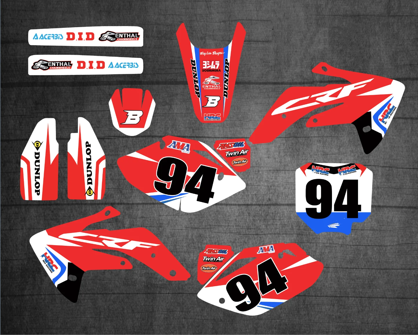 

3M Motorcycle Decal Sticker Graphics Kits for HONDA CRF150 CRF 150 2018 2017 2016 2015 2014 2013 2012 2011 2010 2009 2008 2007