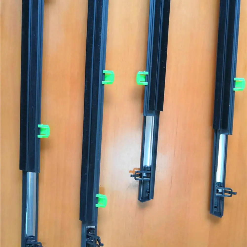 

4Pcs Outer Window Seal Belt Rubber Glass Weatherstrip Moulding Trim for Honda CRV 07-11 12-16 Car Exterior Accessories