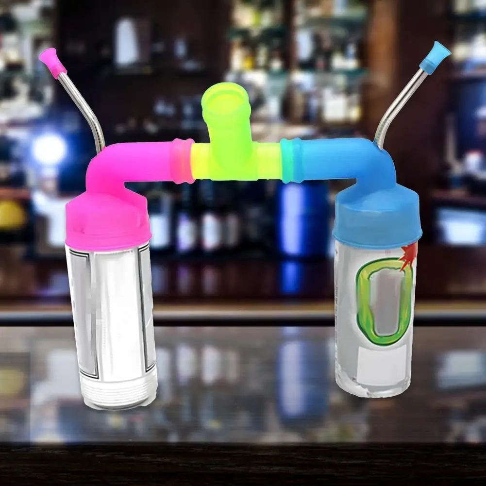 

New Style Three Way Pipe Portable Lightweight Professional Water Pipe Connector Three-dimensional 3 Way Hose Tube for Party