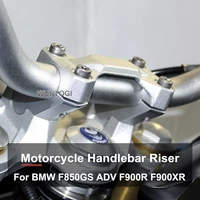 motorcycle 28mm handlebar risers bar mount handle clamp handlebar riser clamp lifter f900xr for bmw f850 gs adv f900r f900 xr