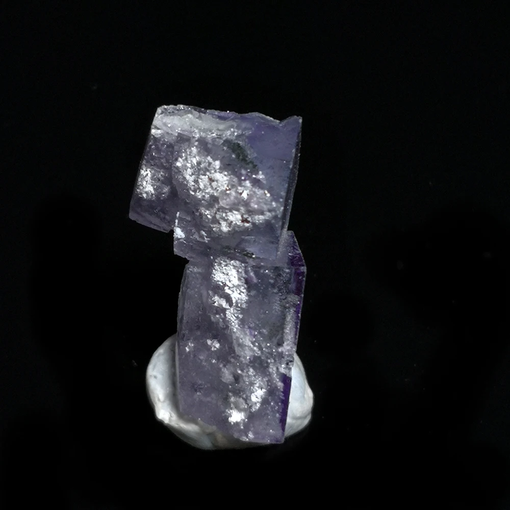 

5.6g Natural Stone Purple Fluorite Mineral Crystal Specimen from Yaogangxian Hunan Province,China A1-2
