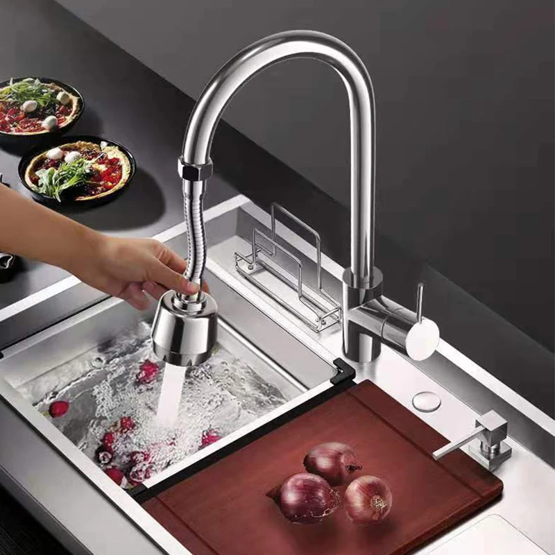 Вращающийся на 360 ° барботер для кухонного смесителя две регулировки любой