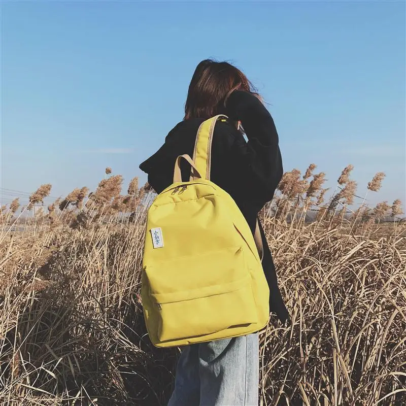 Корейский модный Повседневный трендовый рюкзак для пары мужчин и женщин