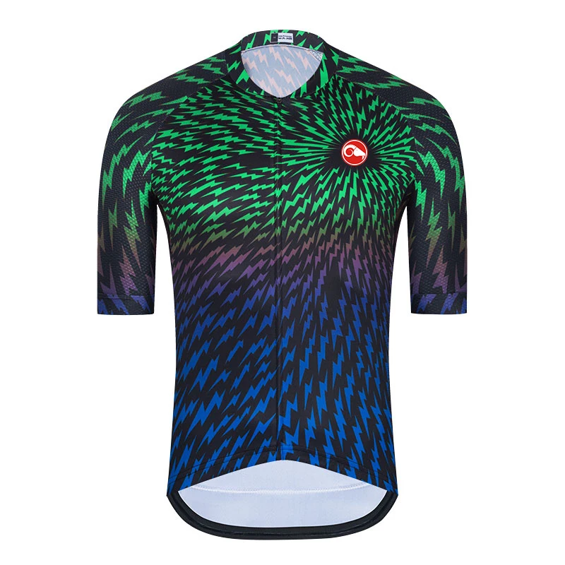 

New 2021 Pro Team Summer Bike Shirt Men's Cycling Jersey Short Sleeve Sportswear Maillot Ciclismo MTB Breathable Clothing