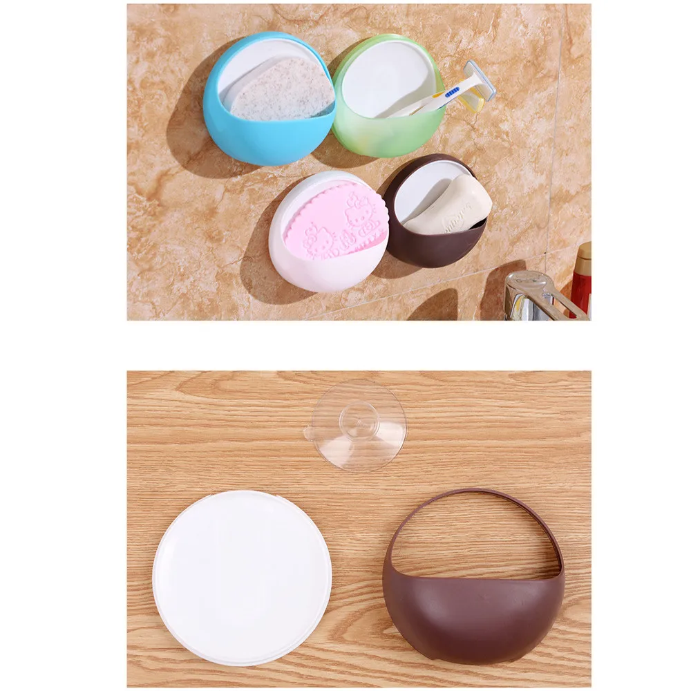 Пластик присоска мыло Зубная щётка коробка Jabonera блюдо держатель аксессуары для