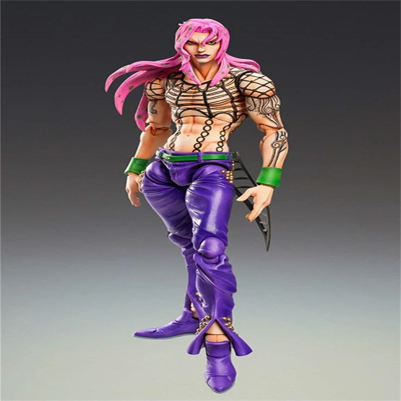 

Jojo's Bizarre Adventure Super-like moving Bruno Apache Jotaro Sorajo Diablo PVC Figure Decoration Gift Toys