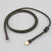 hifi usb cable usb type c to a audio data cable for usb dac mobile cell phone tablet handcrafted