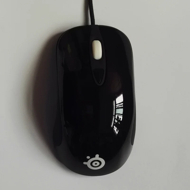 Without Retail Box Сталь Kinzu V2 игровой Мышь USB Проводная 3200 Точек на дюйм оптический 60IPS CS DOTA2 Поддержка официальный проверки - Цвет: Without Retail Box