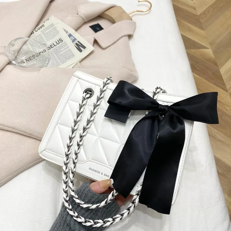 

Womens Handbags This Popular Women 2021 New Fashion Versatile Chain Messenger Red Shoulder Small Square Bag Purses