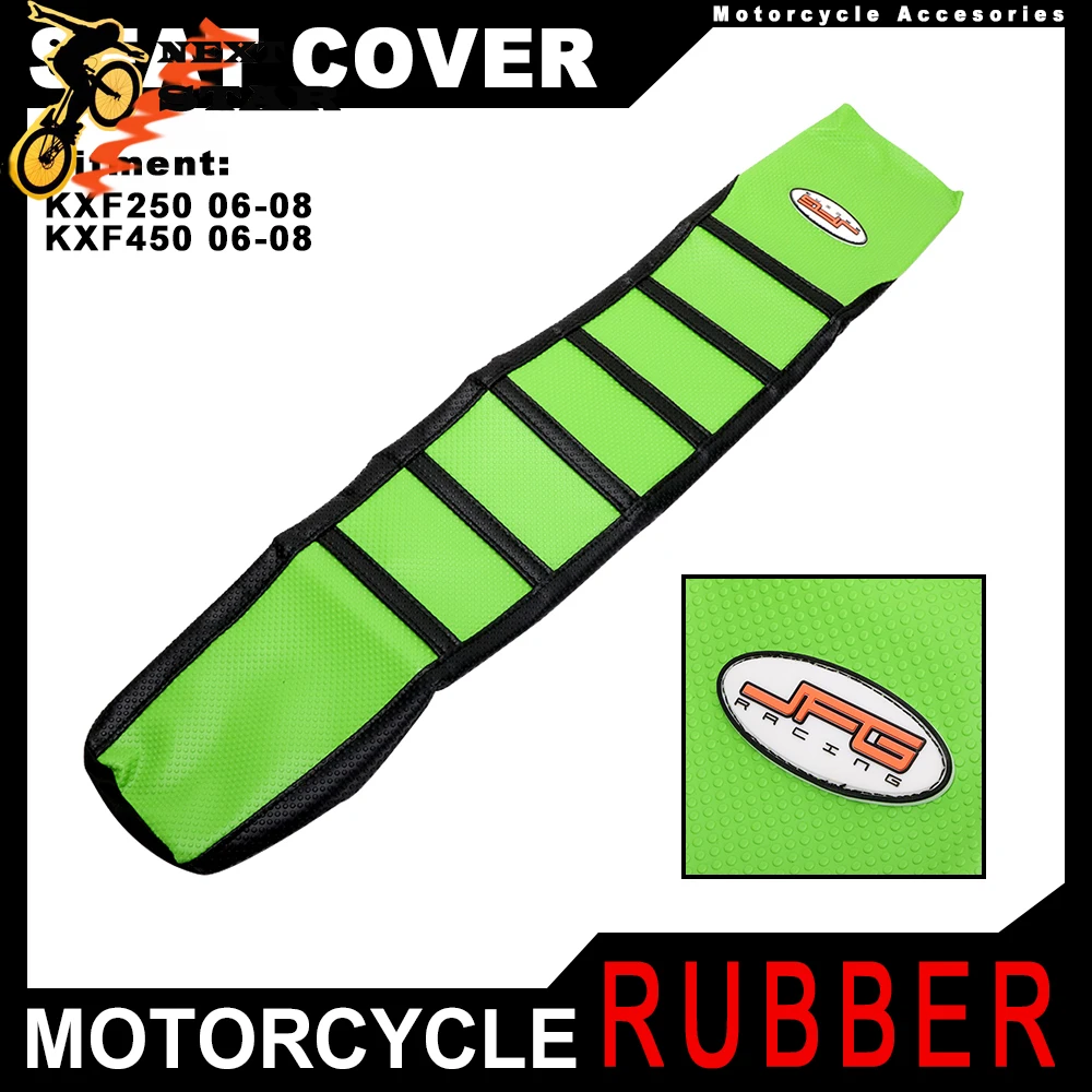 Мотоциклетный Кожаный Мягкий Нескользящий чехол для сиденья KAWASAKI KXF250 KXF450 KXF 250 450