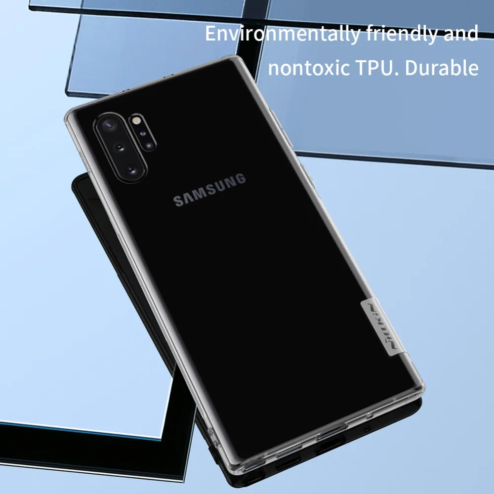Для samsung Galaxy Note 10 S10 S9 S8 Plus чехол Nillkin силиконовый мягкий ТПУ чехол для телефона для samsung S10 S10E S9 S8 Plus S7 Edge чехол