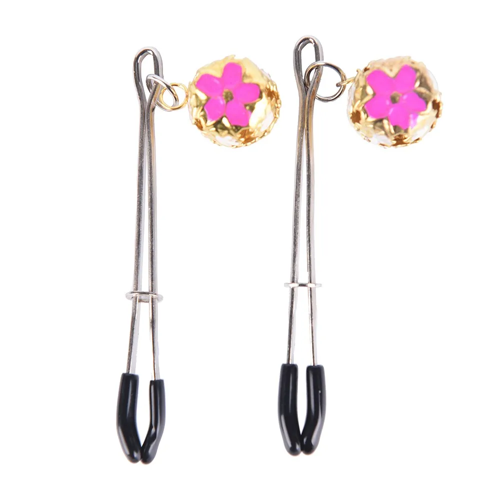 1pair nipple clip Сексуальная горничная, женское белье, сексуальные костюмы, женский костюм Тедди, набор, горячий эротический открытый бюстгальтер, Прозрачное Бикини, костюм - Цвет: 1pair nipple clip