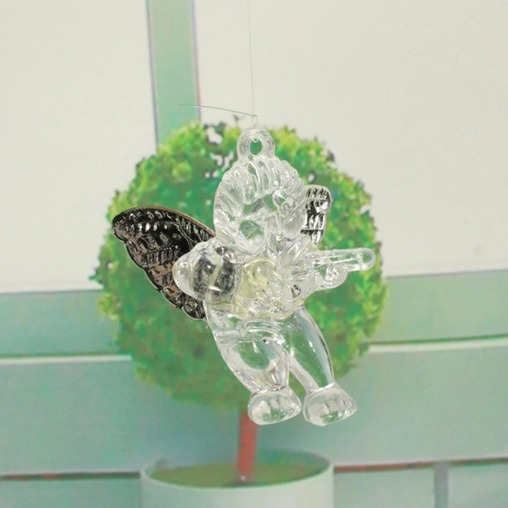 Love Angel Cupid Wind Chime Tube подвесное украшение для дома теплый подарок домашний декор с
