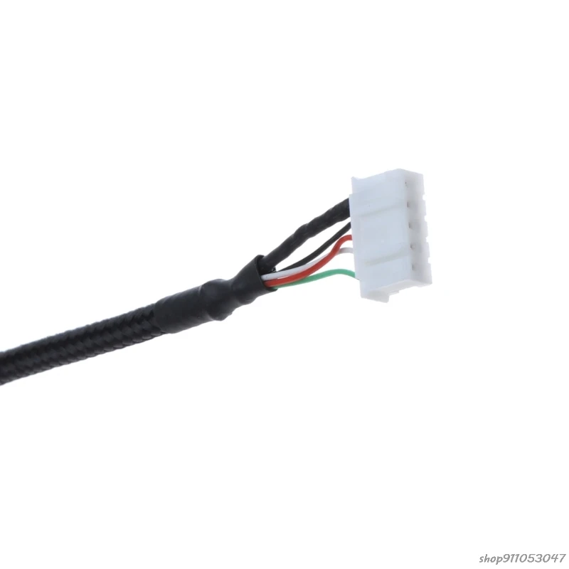 Бесплатная доставка сменный прочный нейлоновый Плетеный USB-кабель для мыши logitech