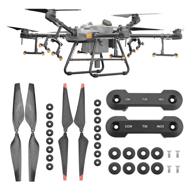 

3820 пропеллеры для сельскохозяйственного опрыскивания самолета, складное лезвие/весло, зажим, аксессуары для T30 Дрон для защиты растений