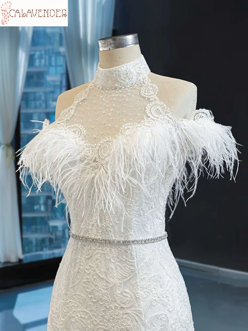 Pink Feathers Luxury One Shoulder Short Party Dresses Sparkly Female Women Night Beading Prom Cocktail Gowns 2021