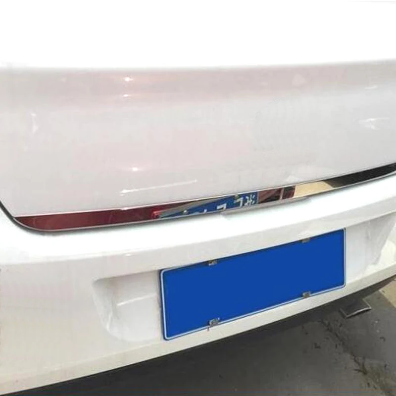 Задняя дверь Нижняя крышка литьевая отделка из нержавеющей стали задняя для peugeot