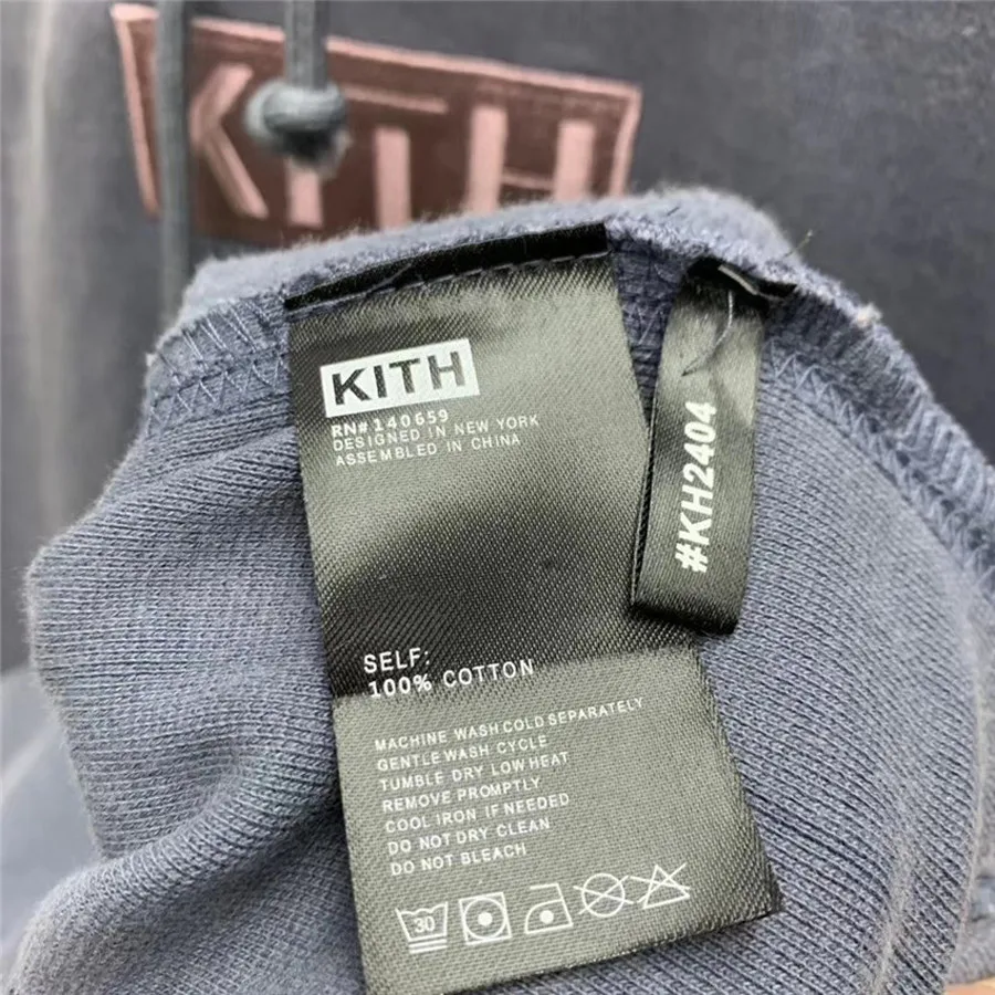 

Winter Cotton Autumn Best Quality Pullovers Box Embroidery Kith Hoodie Men Women 1:1 Apricot Black Sweatshirts