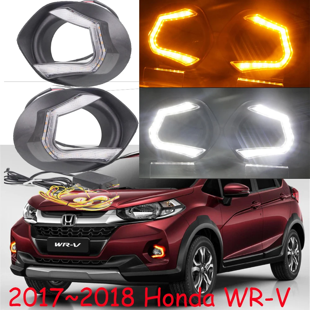 

2017~2018year headlamp for Honda WRV WR-V daytime light WR V head lamp car accessories LED DRL headlight WRV fog light
