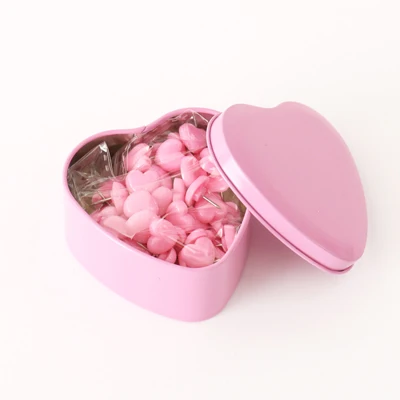 52pcs heart pushpin Милый розовый зажим для бумаги, нажимная доска, пробковый зажим для ногтей, скрепки для заметок, закладки для офиса, принадлежности - Цвет: 52pcs heart pushpin