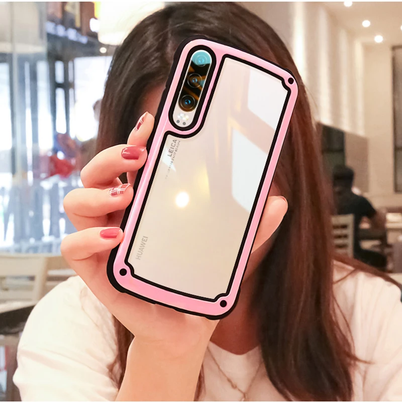 Роскошный противоударный бронированный чехол для huawei P30 P20 Pro lite plus P30pro