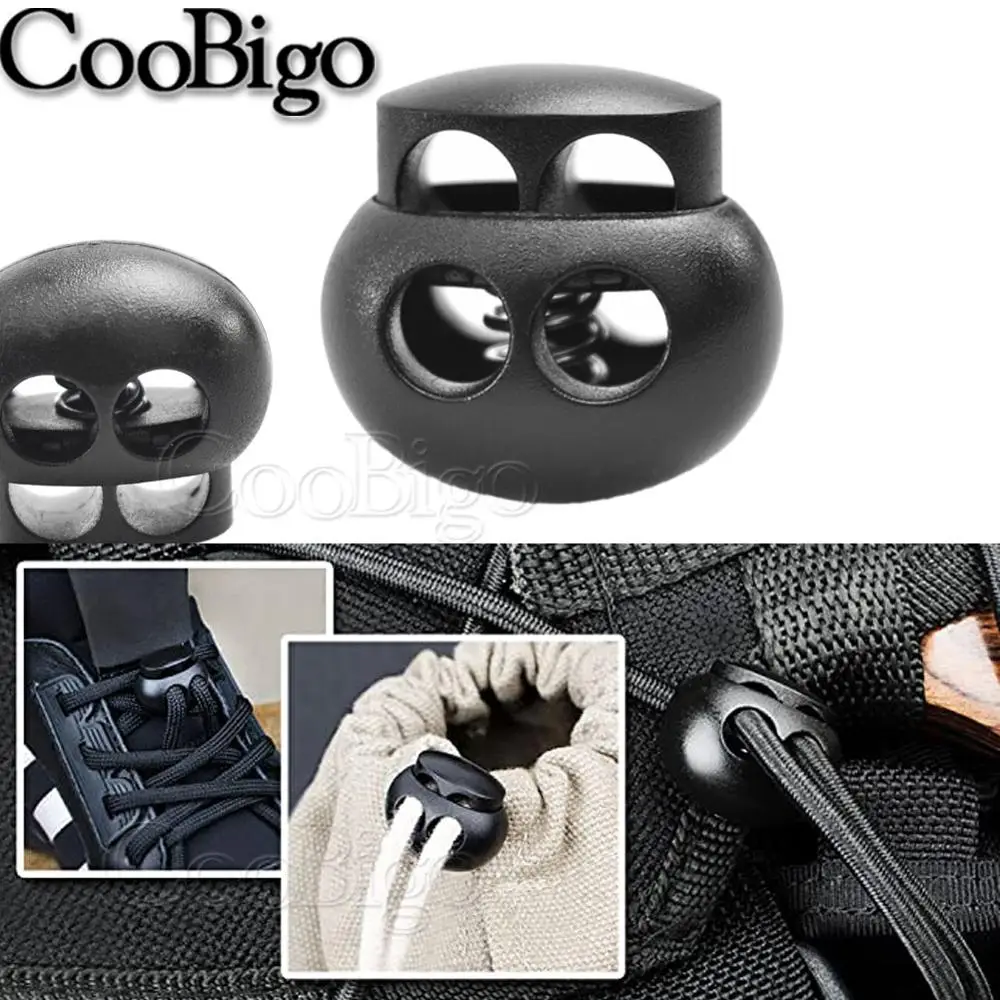 12 шт. цветные овальные заглушки для шнурков 2 отверстия диаметр 6 мм | Спорт и