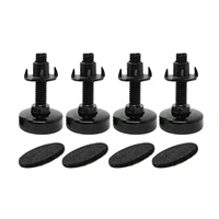 4pcs school desk adjustable sofa accessories detachable heavy duty home use table bed office furniture leveler chair large base