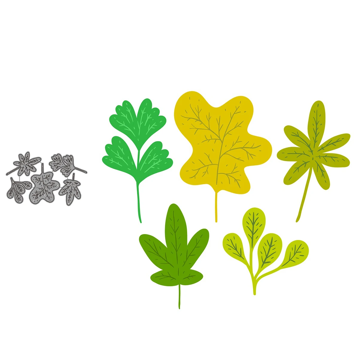 

Foliage Leaves Branch Botanical Paper Cut Metal Craft Dies Card Making Stencils Diy Manual Scrapbooking New Embossing Dies 2021