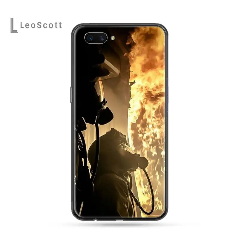 

Firemen heroes in harms way Phone Cases For OPPO F 1S 7 9 K1 A77 F3 RENO F11 A5 A9 2020 A73S R15 REALME PRO