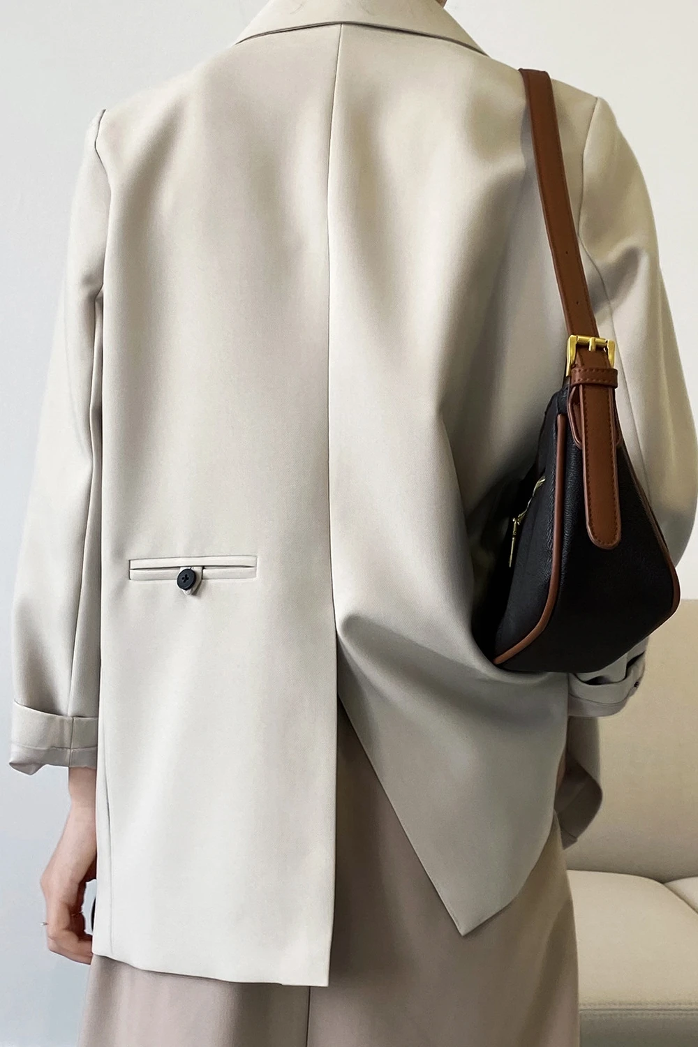 

2021 spring new Korean style suit ladies loose temperament slim casual fashion jacket