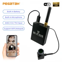 1080p wifi mini dvr cctv camera kits video surveillance recorder onvif ahd dvr p2p video audio battery mini dvr recorder tf card