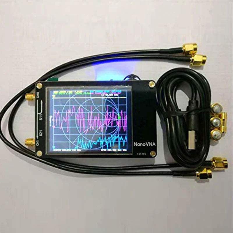 Анализатор векторных сетей 50 кГц-900 МГц антенна стоящая волна MF HF VHF 2 8-дюймовый