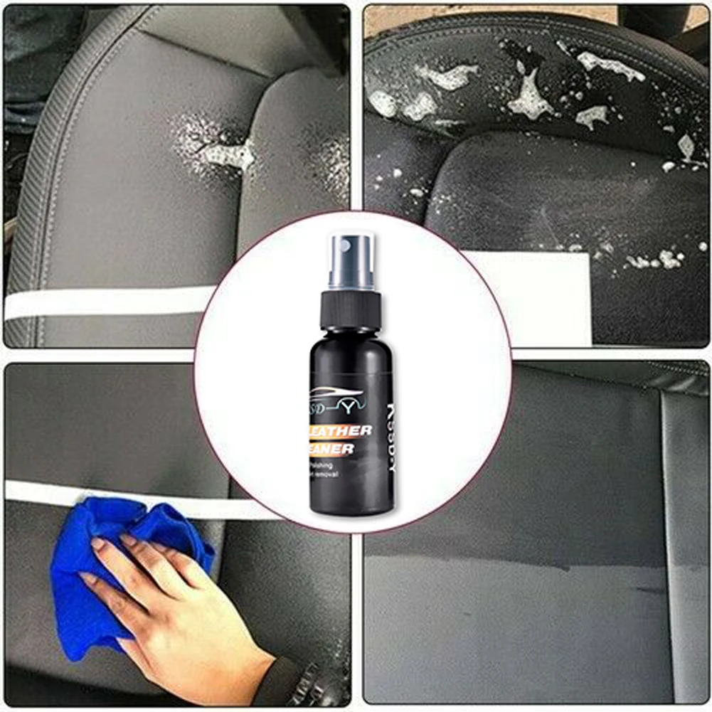 

Factory Price Car Interior Leather Surface Cleaner Deep Cleaning Seat Polish Wax Car Inner Dashboard Cleaning Tool Wholesale CSV