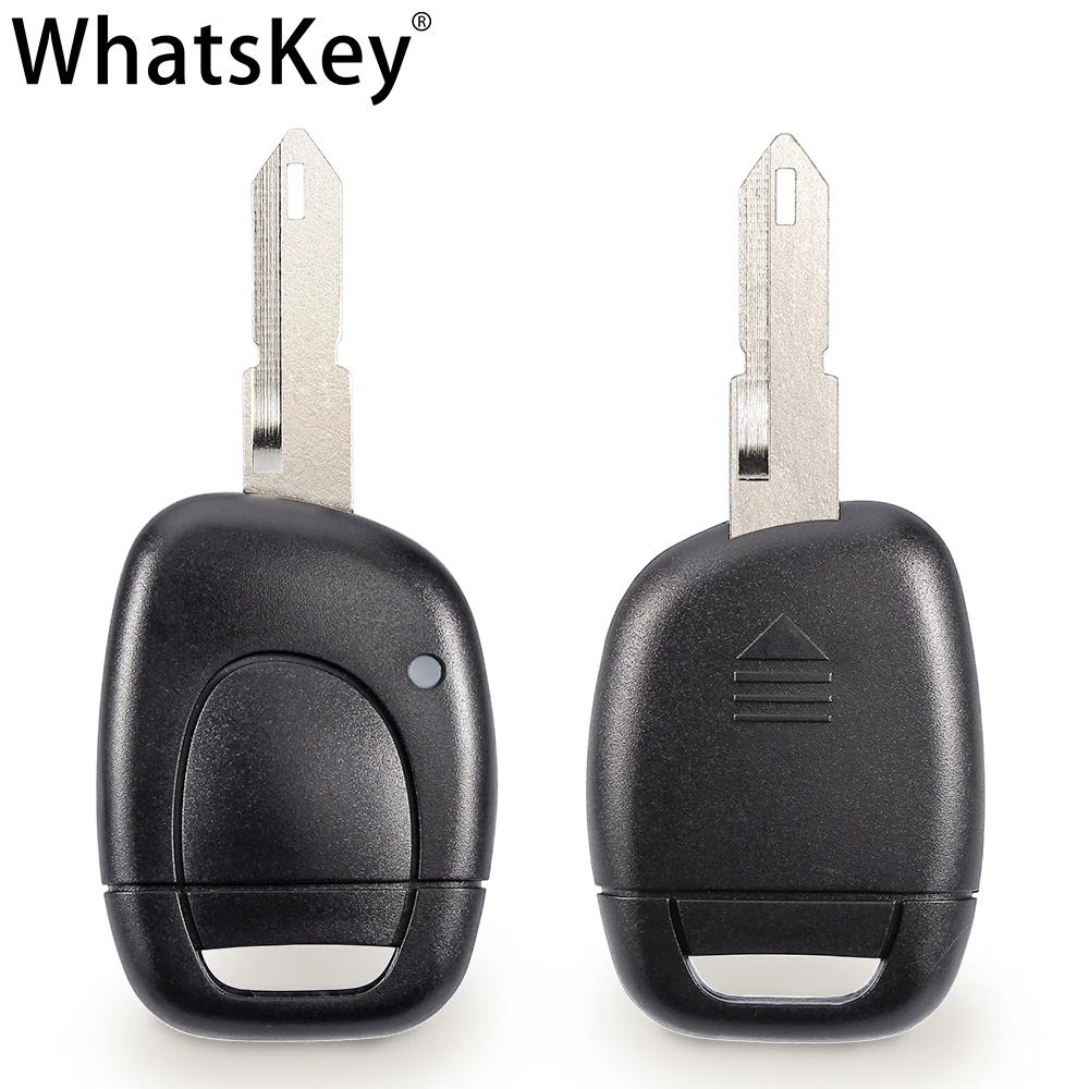 Сменный Чехол WhatsKey для Renault Megane Twingo Kangoo Master Clio 2001 2005 с 1 Кнопкой дистанционного