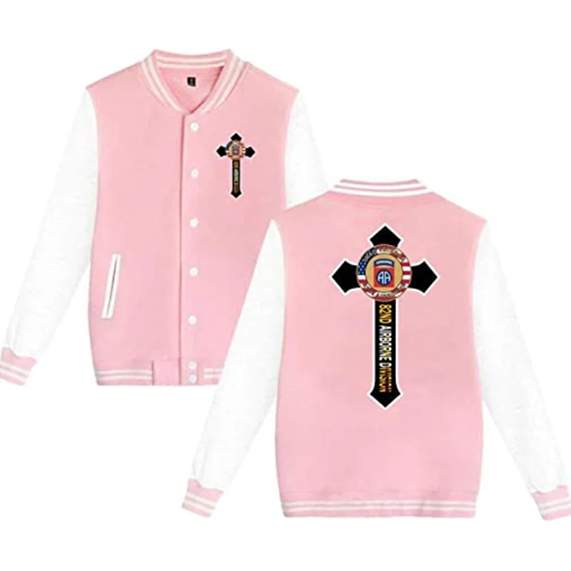 

Unisex Baseball Uniform Jacket Hoodie Sweater Sport Coat Sweatshirt