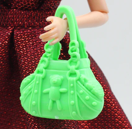 10 шт. Разноцветные сумки для кукол аксессуары игрушек|for barbie|doll bagaccessories toys |
